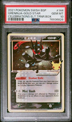GRENINJA-GOLD STAR #144 PSA 10