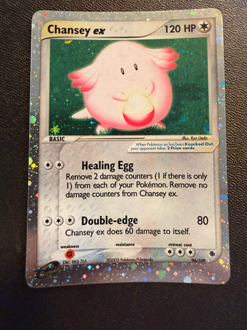 Chansey EX HOLO #96 Ruby & Sapphire - MP