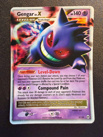 Gengar LV. X HOLO #97 Arceus - NM