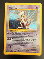 Mewtwo HOLO #10 Base Set SHADOWLESS - LP