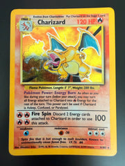 Charizard HOLO #4 Base Set UNLIMITED - LP