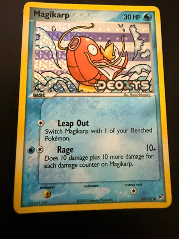Magikarp Reverse HOLO #64 Pokemon Deoxys - LP